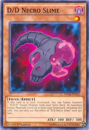 D/D Necro Slime (MP16-EN115) [2016 Mega-Tins Mega Pack]
