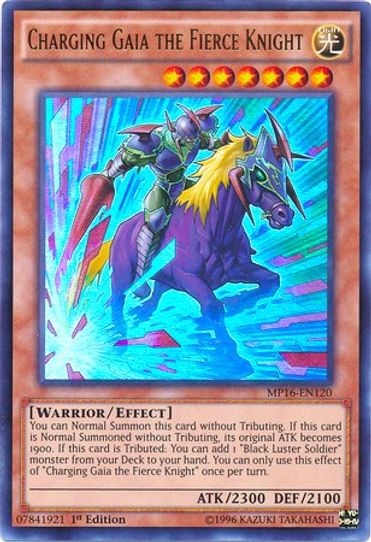 Charging Gaia the Fierce Knight (MP16-EN120) [2016 Mega-Tins Mega Pack]