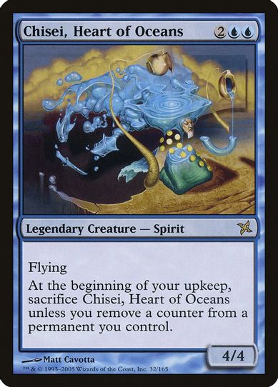 Chisei, Heart of Oceans (32) [Betrayers of Kamigawa]