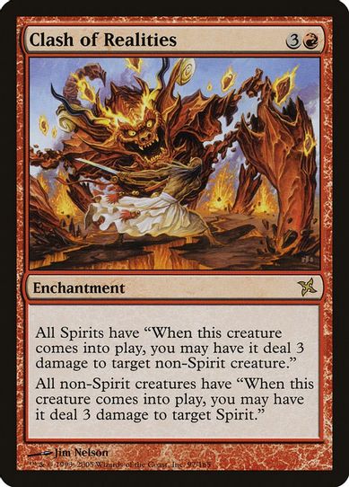 Clash of Realities (97) [Betrayers of Kamigawa]