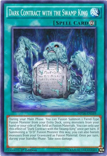 Dark Contract with the Swamp King (MP16-EN169) [2016 Mega-Tins Mega Pack]