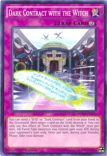 Dark Contract with the Witch (MP16-EN170) [2016 Mega-Tins Mega Pack]