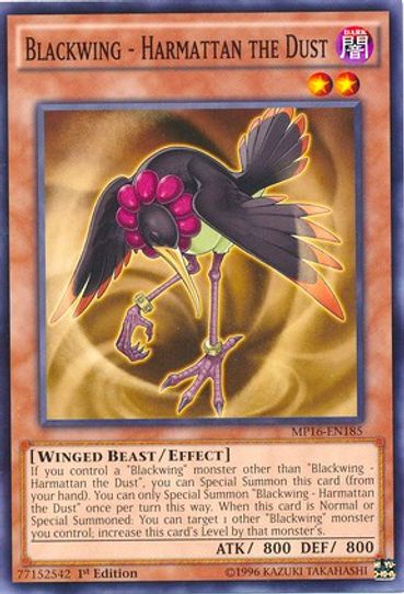 Blackwing - Harmattan the Dust (MP16-EN185) [2016 Mega-Tins Mega Pack]