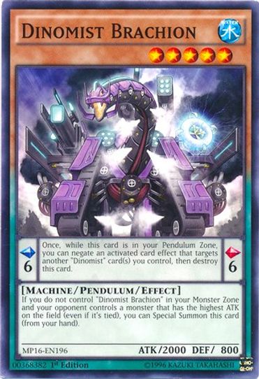 Dinomist Brachion (MP16-EN196) [2016 Mega-Tins Mega Pack]