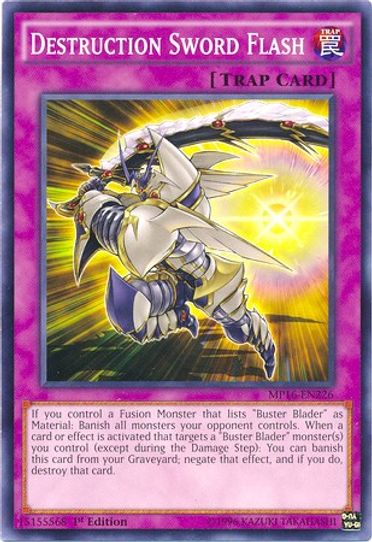 Destruction Sword Flash (MP16-EN226) [2016 Mega-Tins Mega Pack]