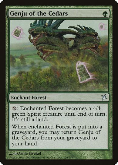 Genju of the Cedars (126) [Betrayers of Kamigawa]