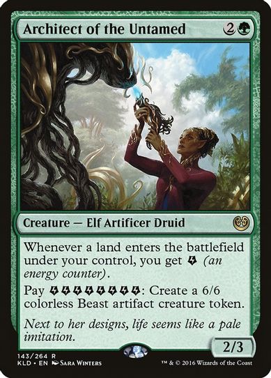 Architect of the Untamed (143) [Kaladesh]