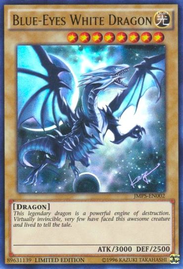 Blue-Eyes White Dragon (JMPS-EN) (JMPS-EN002) [Shonen Jump Magazine Promos]
