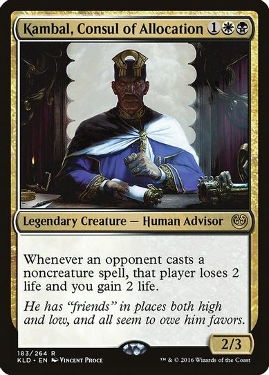 Kambal, Consul of Allocation (183) [Kaladesh]