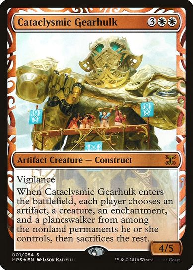 Cataclysmic Gearhulk (1) [Masterpiece Series: Kaladesh Inventions]