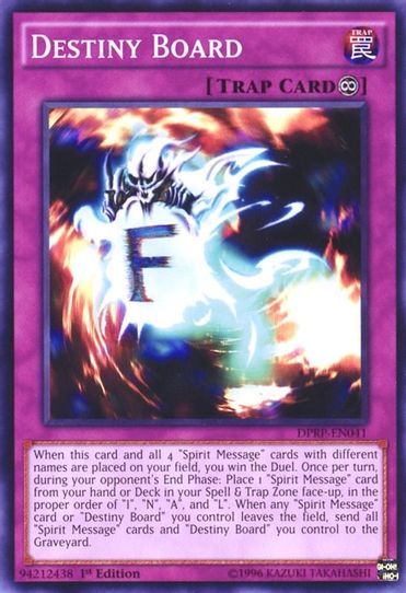 Destiny Board (DPRP-EN041) [Duelist Pack: Rivals of the Pharaoh]