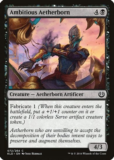 Ambitious Aetherborn (72) [Kaladesh]