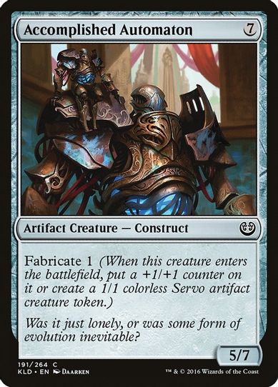 Accomplished Automaton (191) [Kaladesh]
