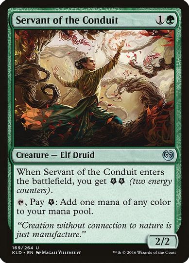 Servant of the Conduit (169) [Kaladesh]