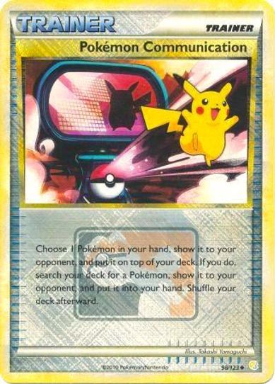 Pokemon Communication 98/129 (League Promo) [League & Championship Cards]