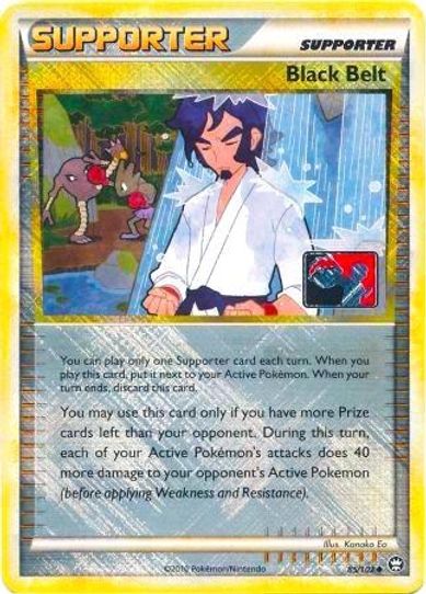 Black Belt 85/102 (League Promo) [League & Championship Cards]