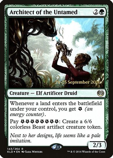 Architect of the Untamed (143) [Prerelease Cards]