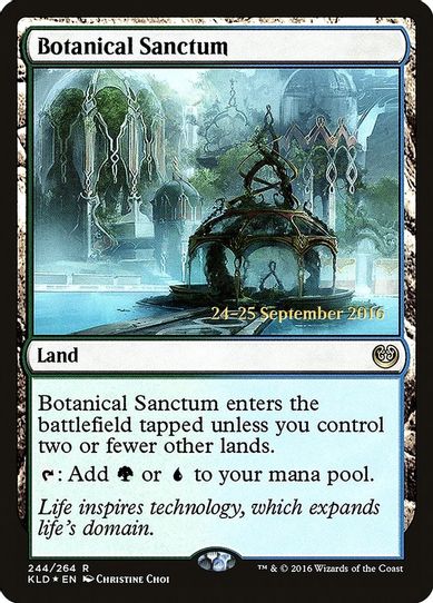 Botanical Sanctum (244) [Prerelease Cards]