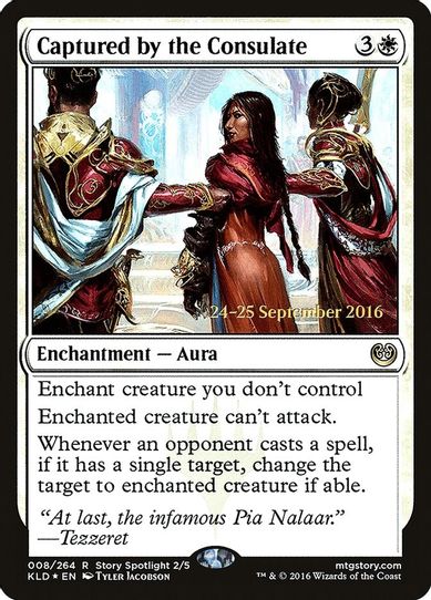 Captured by the Consulate (8) [Prerelease Cards]