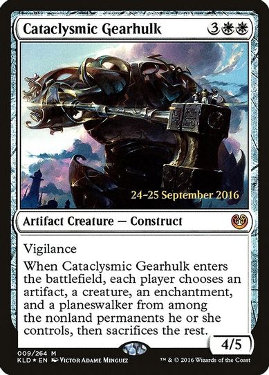Cataclysmic Gearhulk (9) [Prerelease Cards]