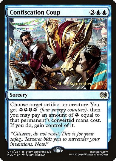 Confiscation Coup (41) [Prerelease Cards]