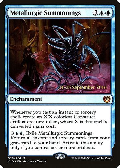 Metallurgic Summonings (56) [Prerelease Cards]