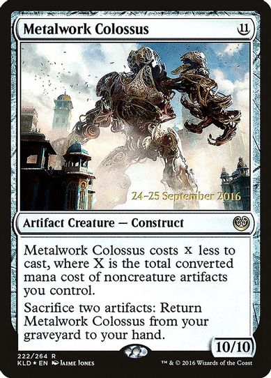 Metalwork Colossus (222) [Prerelease Cards]