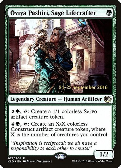 Oviya Pashiri, Sage Lifecrafter (165) [Prerelease Cards]
