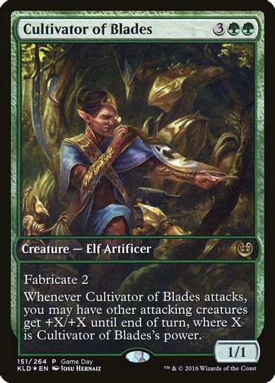 Cultivator of Blades (151) [Game Day & Store Championship Promos]