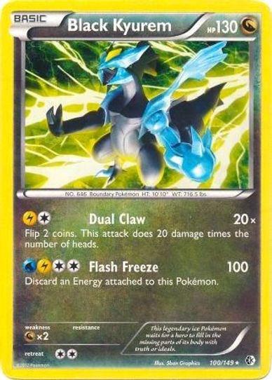 Black Kyurem (BW Boundaries Crossed) (100/203) [Deck Exclusives]