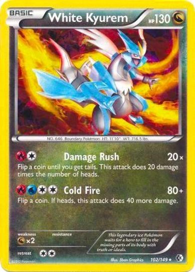 White Kyurem (BW Boundaries Crossed) (102/203) [Deck Exclusives]