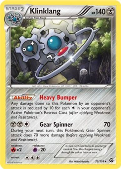 Klinklang (XY Steam Siege) (73/203) [Deck Exclusives]
