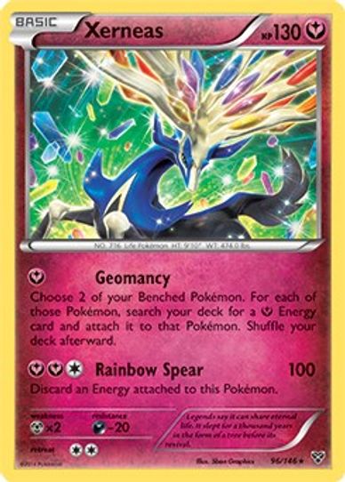 Xerneas 96/146 (Cracked Ice Holo) [Deck Exclusives]