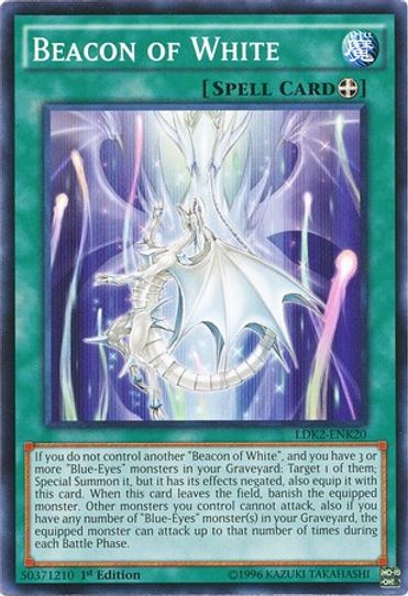 Beacon of White (LDK2-ENK20) [Legendary Decks II]
