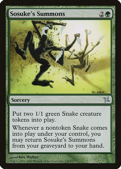 Sosuke's Summons (145) [Betrayers of Kamigawa]