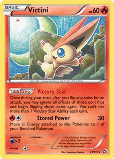 Victini (BW Legendary Treasures) (23/203) [Deck Exclusives]