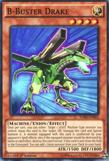 B-Buster Drake (SDKS-EN002) [Structure Deck: Seto Kaiba]