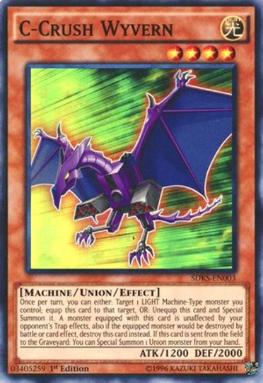 C-Crush Wyvern (SDKS-EN003) [Structure Deck: Seto Kaiba]
