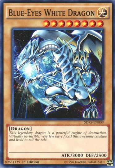 Blue-Eyes White Dragon (SDKS-EN009) [Structure Deck: Seto Kaiba]