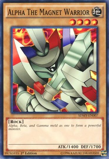 Alpha The Magnet Warrior (SDMY-EN007) [Structure Deck: Yugi Muto]