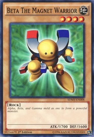 Beta The Magnet Warrior (SDMY-EN008) [Structure Deck: Yugi Muto]