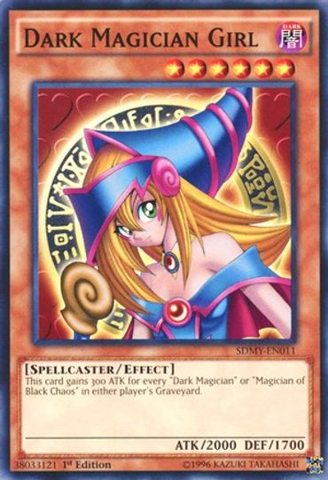 Dark Magician Girl (SDMY-EN011) [Structure Deck: Yugi Muto]
