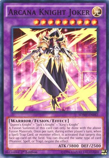 Arcana Knight Joker (SDMY-EN042) [Structure Deck: Yugi Muto]