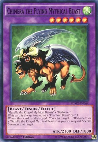 Chimera the Flying Mythical Beast (SDMY-EN044) [Structure Deck: Yugi Muto]