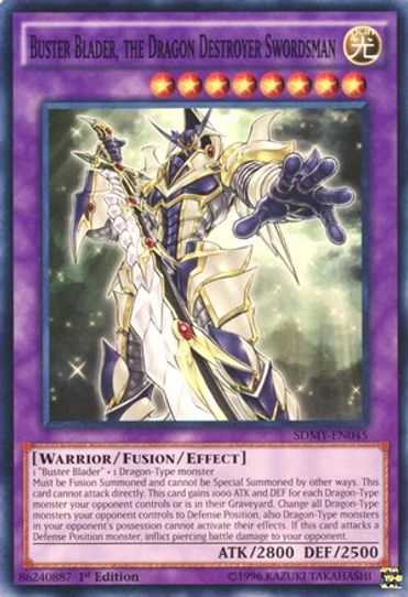 Buster Blader, the Dragon Destroyer Swordsman (SDMY-EN045) [Structure Deck: Yugi Muto]