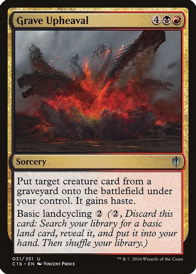 Grave Upheaval (31) [Commander 2016]