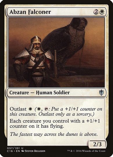 Abzan Falconer (57) [Commander 2016]