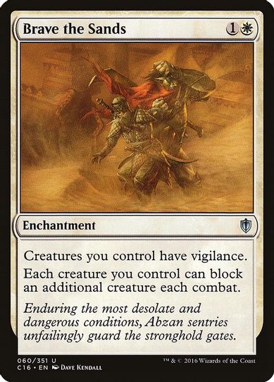 Brave the Sands (60) [Commander 2016]