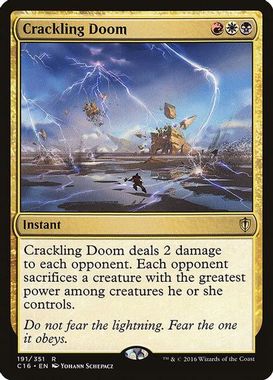 Crackling Doom (191) [Commander 2016]