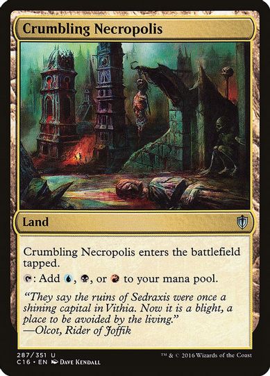 Crumbling Necropolis (287) [Commander 2016]
